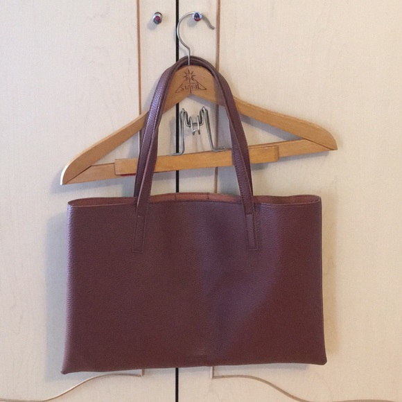 Vince Camuto Brown and Black Tote Bag - Picture 3 of 4